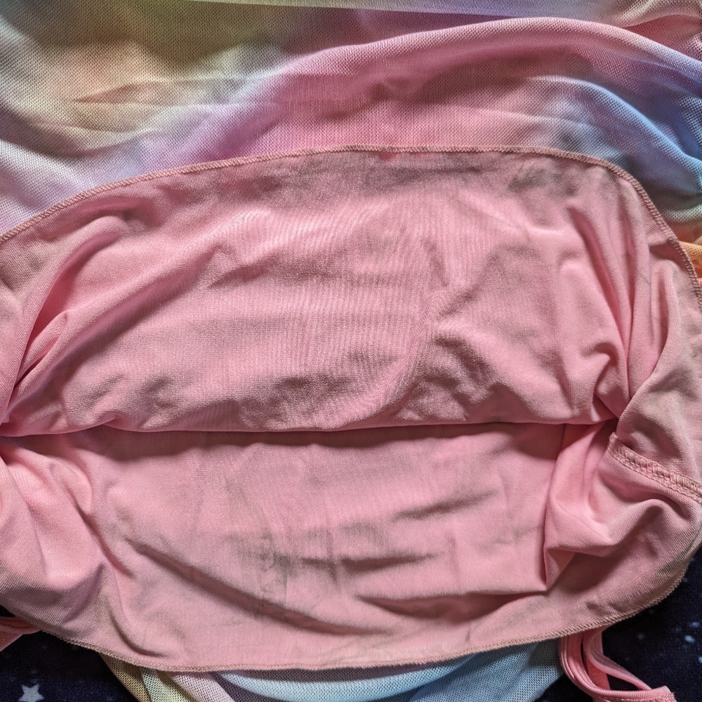 HTF Dolls Kill × My Little Pony Spreading Kindness Mesh Dress 🌈 - Picture 10 of 11